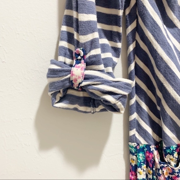 POSTMARK ANTHROPOLOGIE Striped Floral Tunic PEPLUM - Picture 4 of 10